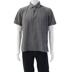 Munro Mens Short Sleeves Rugby Shirt Grey Cotton Size 43 17